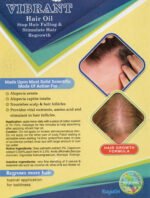 Rayuon Skincare Vibrant Hair Oil (100ml) Stop Hair Falling & Stimulate Hair Regrowth